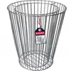 Image de Kadax pot de fleur de jardin en gabion en acier 36 cm, galvanisé