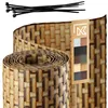 Image de KADAX Ruban de clôture pour panneaux de clôture 19 cm 255 m Couverture de clôture en sable