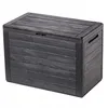 Image de KADAX Coffre De Balcon De Jardin 190L Pour Balcon De Jardin Terrasse Marron
