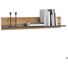 Image de Etagère murale 100 cm grise - KOBI - Beige - Panneau bois stratifié - Dès 2 ans