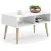 Image de Table Basse Kobi Sandi 90x50x55 Cm Multicolor Bois