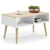 Image de Table Basse Kobi Sandi 90x50x55 Cm Multicolor Bois