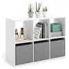 Image de Etagère de sol ouverte loni 2x3 blanc REGAL LONI/B/2x3