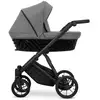 Image de Poussette Ivento Ive 09 En Graphite Profond - Élégance Et Confort Pour Bébé