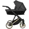 Image de Poussette Kunert Ivento Premium Ive 07 Nacelle Assise 15kg Noir Pearl Gold Multicolor
