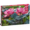 Image de Puzzle 500 pièces : Fleurs de Lotus roses