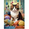 Image de Puzzle 1000 pièces : Le Chat Tricoté