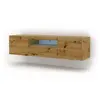 Image de Meuble Tv Aura 150 Artisan Eiche Led