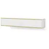 Image de Meuble tv subi 180 cm suspendu fraisé blanc mat
