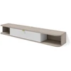 Image de Meuble Tv Suspendu "icarus" - Beige/blanc - 156 Cm
