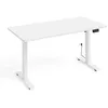 Image de Bureau Petits-meubles - Ergo - 140 x 70 x 73-120cm - Blanc mat