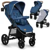 Image de Poussette canne tout terrain LIONELO Annet Plus - Jusquà 22 kg - Grandes roues - Accessoires - Bleu