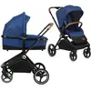 Image de Poussette Lionelo Mika 2en1 11.4kg Bleu Navy