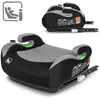 Image de Réhausseur auto LIONELO Luuk Fix i-Size - ISOFIX - 125-150 cm - Groupe 3 - Gris