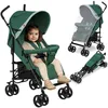 Image de Poussette canne compacte LIONELO Elia - Tres Légère - 6-36 mois - Moustiquaire incluse - Amortisseurs avant - Vert