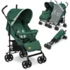 Image de Lionelo elia - poussette bébé canne compacte - de 6 à 36 mois - accessoires inclus - vert LO-ELIA GREEN FOREST