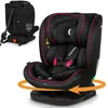 Image de Siège auto 360° LIONELO Bastiaan i-Size - Base pivotante - ISOFIX - 40-150 cm - 0 à 12 ans - Inclinable - Groupe 0/1/2/3 -Noir/Rouge