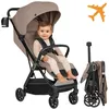 Image de Poussette Ultra-compacte LIONELO Bess - Compatible avion - Léger - Pliage rapide - Jusquà 4 ans - Beige