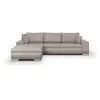 Image de Canape d angle convertible reversible indian tissu beige 289 x 94188 x 88 cm INDIANMAL95MAL85