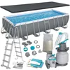 Image de Piscine de jardin tubulaire - BESTWAY - 640x274x132 cm - Cadre en acier - PVC renforcé - Facile à monter