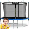 Image de Trampoline De Jardin Neo-sport De 183 Cm Avec Filet Intérieur Et Échelle
