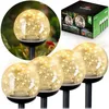 Image de Boules Lumineuses Solaires - Ilumen - LS-103 - Lot de 4 - LED - IPX4