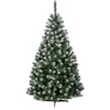 Image de Sapin de Noël artificiel - GaGaDumi - Beata - 180 cm - Aiguilles blanches - Branches denses