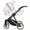 Image de Poussette Ivento Premium Ive 04 Delicate Flowers Gold