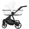 Image de Poussette Kunert Arizo Gamme Arizo Arizo 12 White Eco Cadre Noir Multicolor