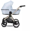 Image de Poussette Kunert Brav 2in1 Bre-14 Naissance-15kg Baby Blue Eco Multicolor Tissu