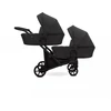 Image de Poussette Kunert Brav Duo 2in1 Bd-11 2-en-1 Double Black Eco