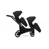 Image de Poussette Kunert Brav Duo 3 In1 2 Places Black Multicolor