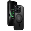 Image de Étui avec MagSafe pour iPhone 16 Pro Max (noir) Crong Hybrid Frost MAG Cover