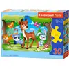 Image de Castorland A Deer And Friends 30 Pcs Contour Pour Puzzle 30 Pièce(s) Dessins Animés