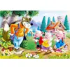 Image de Castorland Three Little Pigs 60 Pcs Jeu De Puzzle 60 Pièce(s) Dessins Animés
