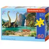 Image de (CSB06922) - Puzzle Classique Castorland 60 pièces - Dans le monde des dinosaures