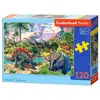 Image de Castorland Dinosaur Volcanos 120 Pcs Jeu De Puzzle 120 Pièce(s) Dessins Animés