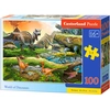 Image de Castorland B-111084 Puzzle Jeu De Puzzle 100 Pièce(s) Dinosaures