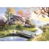 Image de Puzzle 1500 pièces - Cottage - CASTORLAND - Paysage et nature - Adulte - A partir de 13 ans