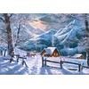Image de Castorland Puzzle Snowy Morning - 1500 Pièces Paysage D'hiver