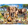 Image de Puzzle 200 pièces : Animaux de la Savane