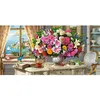 Image de Puzzle 4000 pièces : Fleurs dété et tasse de thé