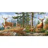 Image de Puzzle 4000 pièces : Famille Cerf Royal