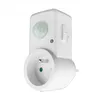 Image de Prise électrique - ECOLIGHT - CP-10B - Détecteur de mouvement PIR - 300W - Blanc