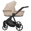 Image de Poussette Arizo 04 Rose Avec Cadre Noir - Pratique Et Confortable