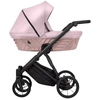 Image de Poussette Ivento Ive 13 Eco En Rose Métallisé - Élégance Et Confort Pour Bébé