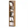 Image de Bibliothèque -étagère multifonction chêne wotan 5 niveaux 40x30x189cm   pour livres, jouets et accessoires de bureau FP3_REGAL40_5P_WOWO