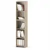 Image de Bibliothèque -étagère multifonction chêne sonoma 5 niveaux 40x30x189cm   pour livres, jouets et accessoires de bureau FP3_REGAL40_5P_SOSO