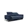 Image de Canapé 3 places avena avec 2 relax électriques, tissu bleu marine AVENA
