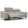 Image de Canapé 3 places avec 1 relax électrique fiero, tissu taupe FIERO